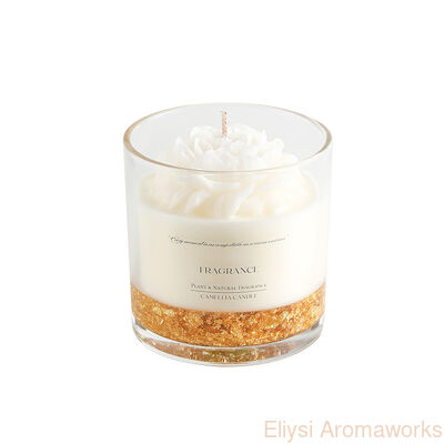 Buen precio Vela Aromática de Soja de 410g con Fragancia Floral de Lujo, Vela Grande en línea