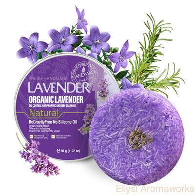 Bom preço 60g Shampoo de Lavanda Barra de Óleo Controle Barra de Limpeza Profunda Com 6cm de Diâmetro e 2cm de Altura on-line