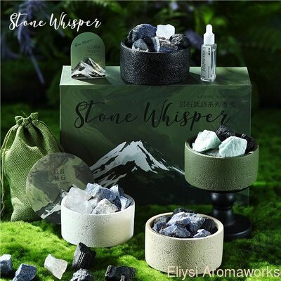 Goede prijs 1580G Reed Diffuser Gift Natural Stone Diffuser Set voor dubbele doeleinden online