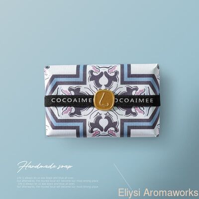 Bom preço Sabão de barras azul / laranja 200g Sabão de barras francês para conjuntos de varejo promocionais on-line