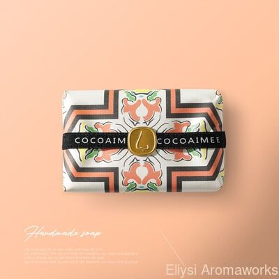 Dobra cena. 200g Mydło perfumowane do kąpieli Niebieskie / Pomarańczowe Mydła Marsylskie z Brandingiem OEM w Internecie