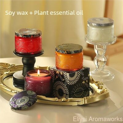 Good price Private Label Sunflower Scented Candles Small Fragrance Candle 100g online